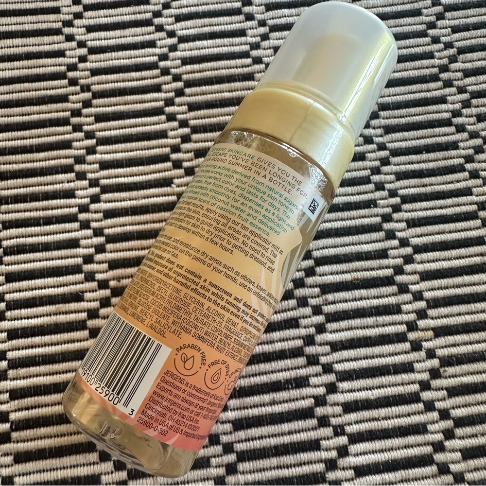 SOL by Jergens NEW Sunless Tanning Water Mousse Color Dark Summer Tan ☀️ - Picture 2 of 4